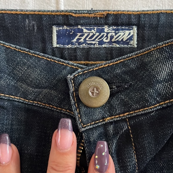 Hudson Jean Skirt sz26 - Picture 3 of 5